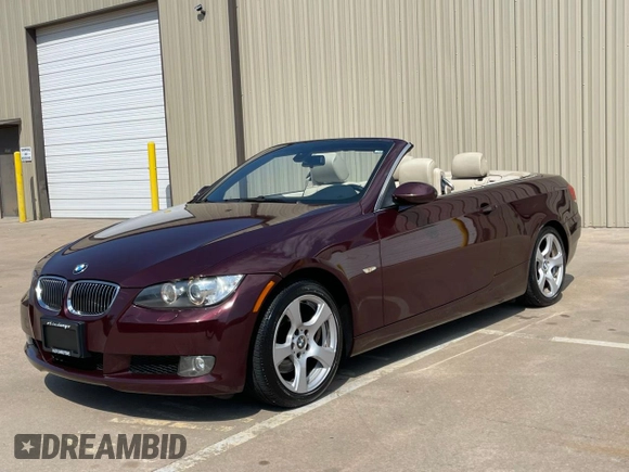 2007 BMW 3 Series 328i with VIN WBAWR33537PX75142, listed as a Copart auction lot 49962715 with 125,113 mi miles and Clean title. Bid and sale history available at DreamBid. Image 2.