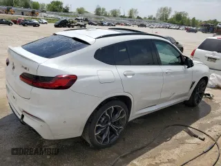 2021 BMW X4 M z VIN 5YMUJ0C01M9F02229, wystawiony jako Copart lot #50816634 z przebiegiem 28 562 mil mil oraz . Historia ofert i sprzedaży dostępna na DreamBid. Obrazek 3.