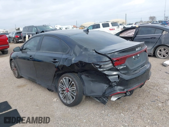 2024 Kia Forte GT with VIN 3KPF44AC7RE771672, listed as a IAAI auction lot 41681846 with 8,270 mi miles and . Bid and sale history available at DreamBid. Image 14.