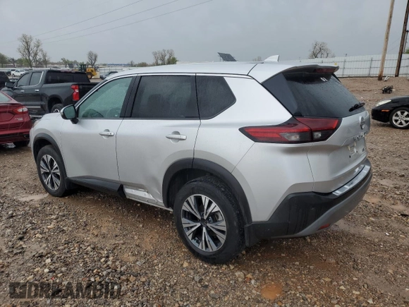 2022 Nissan Rogue SV with VIN 5N1BT3BB5NC676462, listed as a Copart auction lot 49498005 with 36,066 mi miles and Salvage Title. Bid and sale history available at carsss.com. Image 2.