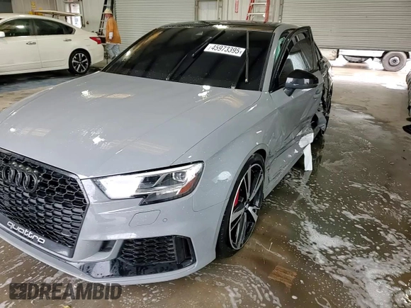 2020 Audi RS 3 z VIN WUABWGFF8LA903591, wystawiony jako Copart lot #45973395 z przebiegiem 40 443 mil mil oraz Szkoda całkowita • Salvage title. Historia ofert i sprzedaży dostępna na DreamBid. Obrazek 13.
