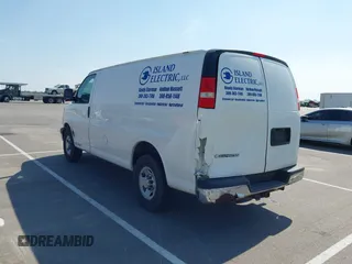 2012 Chevrolet Express Cargo with VIN 1GCZGTCGXC1147602, listed as a IAAI auction lot 42396258 with 286,796 mi miles and . Bid and sale history available at DreamBid. Image 3.
