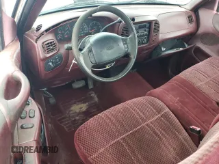 1998 Ford F-150 with VIN 1FTZF0768WKB35711, listed as a Copart auction lot 50441605 with 165,604 mi miles and Salvage title. Bid and sale history available at DreamBid. Image 8.