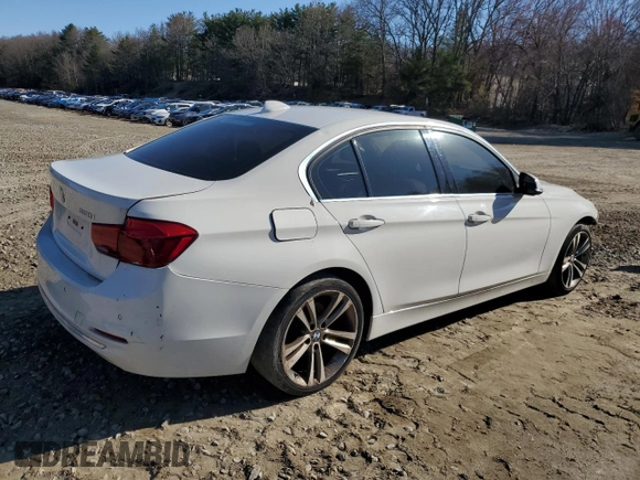 2017 BMW 3 Series 330i with VIN WBA8B9C51HK675636, listed as a Copart auction lot 53676075 with 103,580 mi miles and Clean Title. Bid and sale history available at carsss.com. Image 3.