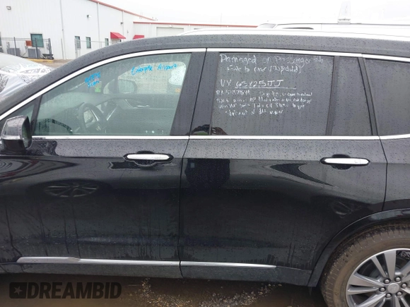 2025 Cadillac XT6 FWD Premium Luxury with VIN 1GYKPCRS3SZ120054, listed as a IAAI auction lot 42166157 with 16,280 mi miles and . Bid and sale history available at DreamBid. Image 14.