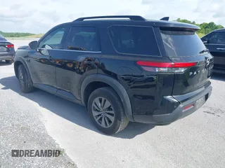 2022 Nissan Pathfinder SV with VIN 5N1DR3BA9NC231320, listed as a IAAI auction lot 40737422 with 78,817 mi miles and . Bid and sale history available at DreamBid. Image 3.
