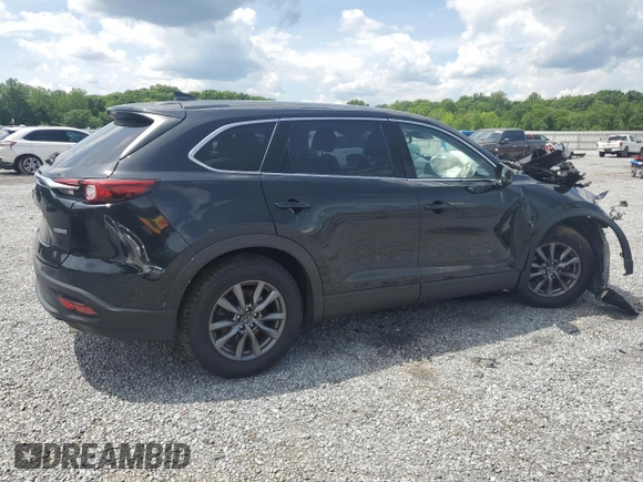 2021 Mazda CX-9 Touring with VIN JM3TCBCY1M0502319, listed as a Copart auction lot 56214825 with Not provided miles and Salvage title. Bid and sale history available at DreamBid. Image 3.