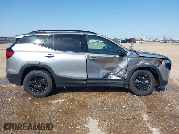 2024 GMC Terrain AT4 with VIN 3GKALYEG9RL385482, listed as a IAAI auction lot 42017273 with 5,841 mi miles and . Bid and sale history available at DreamBid. Image 13.