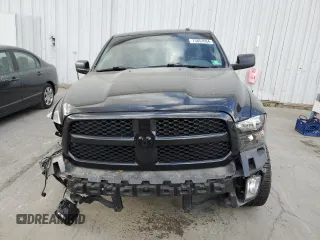 2018 Ram 1500 Express with VIN 3C6RR7KT1JG158655, listed as a Copart auction lot 55536745 with 86,281 mi miles and Salvage title. Bid and sale history available at DreamBid. Image 5.