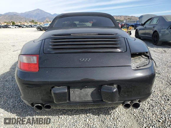 2006 Porsche 911 Carrera S with VIN WP0CB29906S766408, listed as a Copart auction lot 79298064 with 49,449 mi miles and Salvage Title. Bid and sale history available at carsss.com. Image 6.
