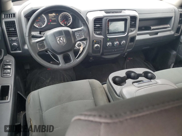 2015 Ram 1500 Express with VIN 3C6RR6KT4FG689818, listed as a Copart auction lot 60698605 with 159,887 mi miles and Salvage title. Bid and sale history available at DreamBid. Image 8.