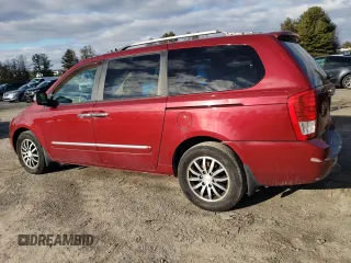 2011 Kia Sedona EX with VIN KNDMH4C7XB6372889, listed as a Copart auction lot 86370944 with 212,233 mi miles and Salvage Title. Bid and sale history available at carsss.com. Image 2.