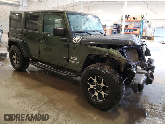 2008 Jeep Wrangler Unlimited X with VIN 1J4GA39158L637107, listed as a Copart auction lot 51333335 with 283,698 mi miles and Non Repairable. Bid and sale history available at carsss.com. Image 4.