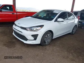 2023 Kia Rio S with VIN 3KPA24AD0PE616497, listed as a IAAI auction lot 41883848 with 8,717 mi miles. Bid and sale history available at carsss.com. Image 17.