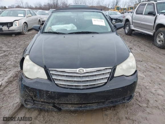 2010 Chrysler Sebring Touring with VIN 1C3BC5ED9AN138508, listed as a IAAI auction lot 41711330 with 93,877 mi miles. Bid and sale history available at carsss.com. Image 12.