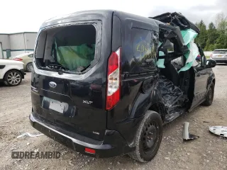 2020 Ford Transit Connect XLT with VIN NM0GE9F28L1437317, listed as a Copart auction lot 59881472 with 13,728 mi miles and Non repairable. Bid and sale history available at DreamBid. Image 4.