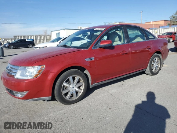 2009 Ford Taurus SEL with VIN 1FAHP24W89G105582, listed as a Copart auction lot 46047985 with 52,087 mi miles and Salvage Title. Bid and sale history available at carsss.com. Image 1.