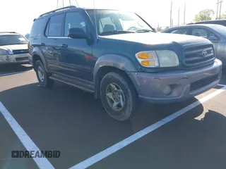 2002 Toyota Sequoia SR5 with VIN 5TDZT34A82S071997, listed as a IAAI auction lot 41995669 with 258,869 mi miles and . Bid and sale history available at carsss.com. Image 1.