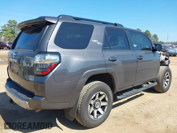 2023 Toyota 4Runner TRD Off Road Premium with VIN JTERU5JR0P6172778, listed as a IAAI auction lot 41650818 with 35,005 mi miles and . Bid and sale history available at DreamBid. Image 4.