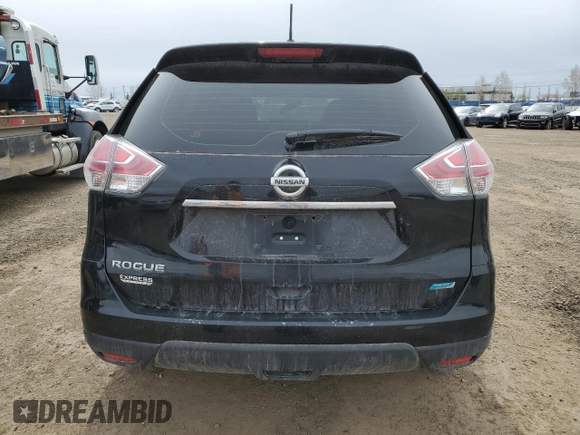 2014 Nissan Rogue SV with VIN 5N1AT2MT8EC779998, listed as a Copart auction lot 53601635 with 236,516 mi miles and Salvage Title. Bid and sale history available at carsss.com. Image 6.