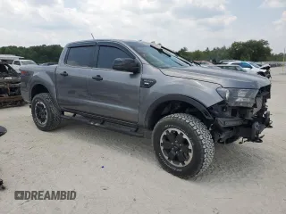 2021 Ford Ranger XL with VIN 1FTER4FH1MLD36020, listed as a Copart auction lot 58893745 with 48,296 mi miles and Salvage title. Bid and sale history available at DreamBid. Image 4.