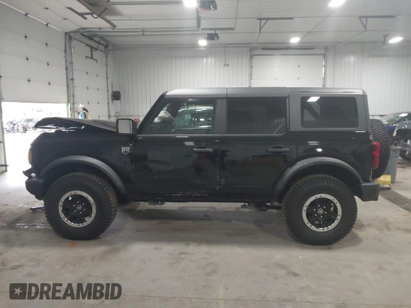 2024 Ford Bronco Big Bend with VIN 1FMDE7BH2RLA67771, listed as a IAAI auction lot 41836136 with 5,496 mi miles and . Bid and sale history available at DreamBid. Image 14.