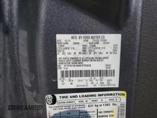 2010 Ford F-150 XL с VIN 1FTFW1EV6AFD75232, выставлен на аукционе Copart как лот 63210755 с пробегом 224 424 миль миль и Чистый • Clean title. История ставок и продаж доступна на DreamBid. Изображение 12.