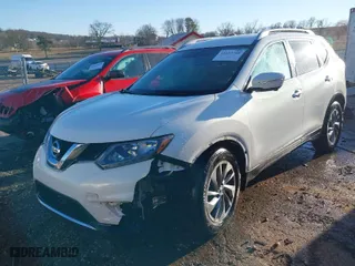 2014 Nissan Rogue SV with VIN 5N1AT2MT8EC824499, listed as a IAAI auction lot 41619748 with 66,092 mi miles. Bid and sale history available at carsss.com. Image 2.