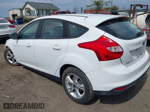 2014 Ford Focus SE with VIN 1FADP3K22EL251661, listed as a IAAI auction lot 41905464 with 96,079 mi miles. Bid and sale history available at carsss.com. Image 3.