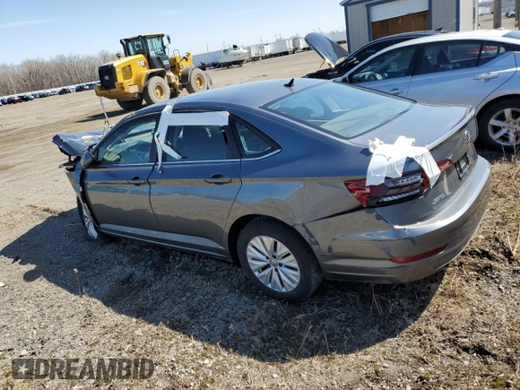 2019 Volkswagen Jetta S with VIN 3VWC57BU7KM074052, listed as a Copart auction lot 56577335 with Not provided miles and Non repairable. Bid and sale history available at DreamBid. Image 2.