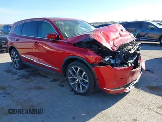 2022 Acura MDX Technology z VIN 5J8YD9H49NL002095, wystawiony jako IAAI lot #41808603 z przebiegiem Nie podano mil oraz . Historia ofert i sprzedaży dostępna na DreamBid. Obrazek 1.