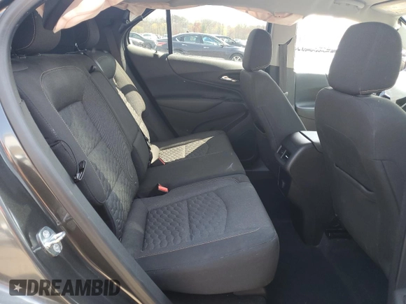 2018 Chevrolet Equinox LT with VIN 2GNAXSEV8J6104607, listed as a Copart auction lot 54155635 with 46,603 mi miles and Salvage Title. Bid and sale history available at carsss.com. Image 10.