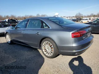 2015 Audi A8 4.0T с VIN WAU32AFD7FN039765, выставлен на аукционе Copart как лот 47642605 с пробегом 85 002 миль миль и Списание • Salvage title. История ставок и продаж доступна на DreamBid. Изображение 2.