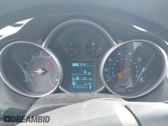 2014 Chevrolet Cruze 1LT with VIN 1G1PC5SB1E7193493, listed as a IAAI auction lot 41890338 with 82,515 mi miles and . Bid and sale history available at DreamBid. Image 7.