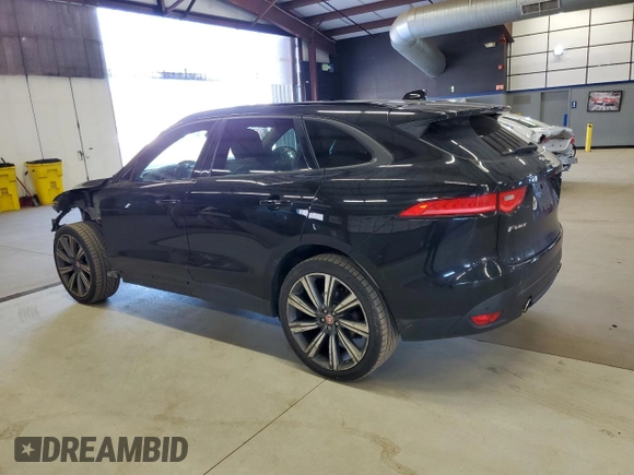 2017 Jaguar F-Pace 35t Premium with VIN SADCJ2BV5HA097625, listed as a Copart auction lot 52091325 with 88,614 mi miles and Salvage Title. Bid and sale history available at DreamBid. Image 2.