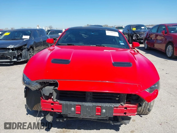 2020 Ford Mustang EcoBoost with VIN 1FA6P8TH6L5148110, listed as a IAAI auction lot 41798507 with 69,698 mi miles. Bid and sale history available at carsss.com. Image 12.
