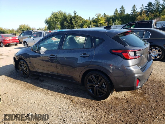 2024 Subaru Impreza Sport with VIN JF1GUAFC9R8316608, listed as a Copart auction lot 71682494 with 7,884 mi miles and Salvage Title. Bid and sale history available at carsss.com. Image 2.
