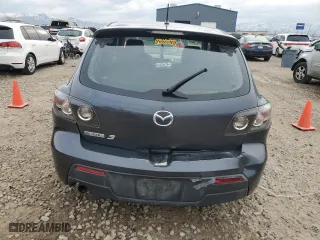 2008 Mazda Mazda3 s Grand Touring with VIN JM1BK344981119804, listed as a Copart auction lot 51153155 with 172,342 mi miles and Clean Title. Bid and sale history available at carsss.com. Image 6.