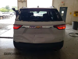 2019 Chevrolet Traverse LT Cloth with VIN 1GNERGKWXKJ274526, listed as a Copart auction lot 58529815 with 62,090 mi miles and Clean title. Bid and sale history available at DreamBid. Image 6.