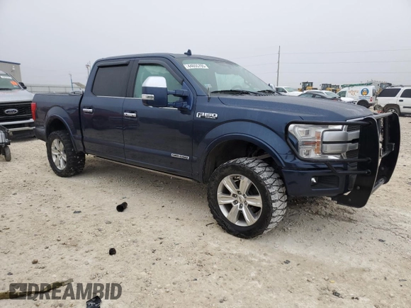 2019 Ford F-150 XL with VIN 1FTFW1E17KFD17936, listed as a Copart auction lot 44655705 with 94,065 mi miles and Salvage Title. Bid and sale history available at carsss.com. Image 4.