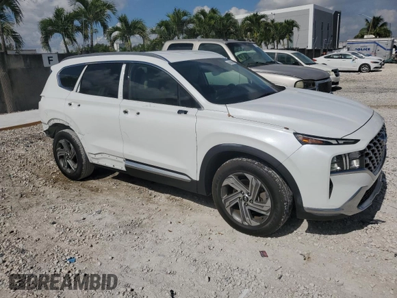 2021 Hyundai Santa Fe SEL z VIN 5NMS64AJ4MH320448, wystawiony jako Copart lot #57056795 z przebiegiem 30 767 mil mil oraz Nie do naprawy • Non repairable. Historia ofert i sprzedaży dostępna na DreamBid. Obrazek 4.