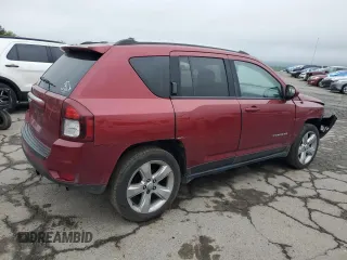 2016 Jeep Compass Latitude with VIN 1C4NJDEB7GD573274, listed as a Copart auction lot 55569755 with 175,162 mi miles and Salvage Title. Bid and sale history available at DreamBid. Image 3.