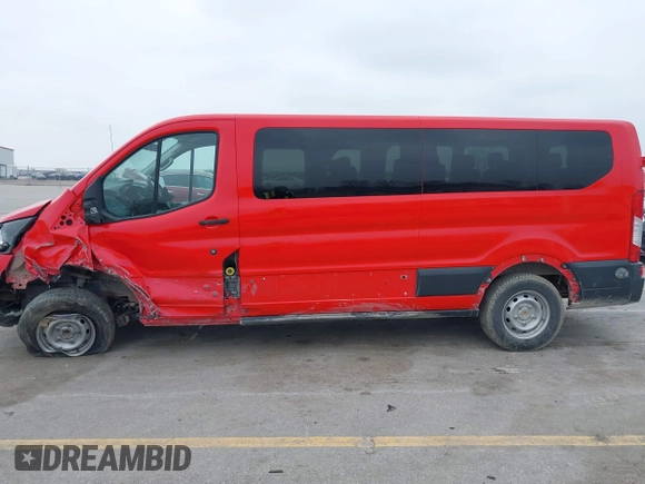 2016 Ford Transit Wagon XL with VIN 1FBZX2ZM4GKB18978, listed as a IAAI auction lot 41985718 with 108,699 mi miles. Bid and sale history available at carsss.com. Image 14.