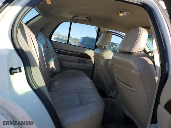 2009 Mercury Grand Marquis LS with VIN 2MEHM75V49X632193, listed as a Copart auction lot 44334585 with 71,276 mi miles and Salvage Title. Bid and sale history available at carsss.com. Image 10.