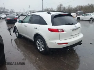 2004 Infiniti FX with VIN JNRAS08W44X203168, listed as a IAAI auction lot 41925315 with Not Provided miles and . Bid and sale history available at DreamBid. Image 3.