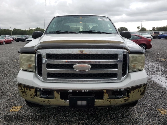 2005 Ford F-250 XL with VIN 1FTSW20P15EA20655, listed as a Copart auction lot 74034134 with Not Provided miles and Non Repairable. Bid and sale history available at DreamBid. Image 5.