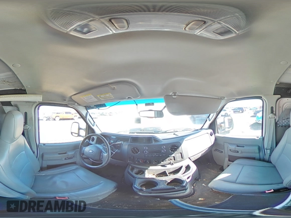 2014 Ford Econoline Cargo Commercial with VIN 1FTNE2EW9EDA72220, listed as a Copart auction lot 50025115 with 270,630 mi miles and Salvage Title. Bid and sale history available at DreamBid. Image 13.