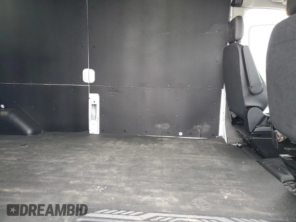 2023 Ford Transit Cargo with VIN 1FTBR1C85PKC00960, listed as a Copart auction lot 46147865 with 37,492 mi miles and Salvage Title. Bid and sale history available at carsss.com. Image 11.