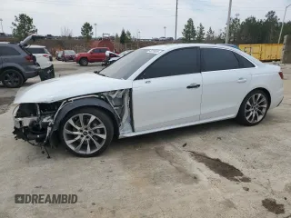 2021 Audi A4 S line Premium Plus with VIN WAUEAAF43MA039455, listed as a Copart auction lot 48759805 with 93,816 mi miles and Salvage Title. Bid and sale history available at DreamBid. Image 1.