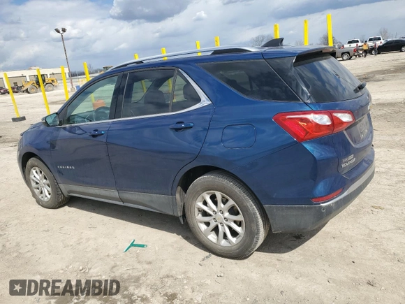 2019 Chevrolet Equinox LT with VIN 2GNAXKEV1K6107138, listed as a Copart auction lot 50838785 with 33,006 mi miles and Salvage Title. Bid and sale history available at DreamBid. Image 2.